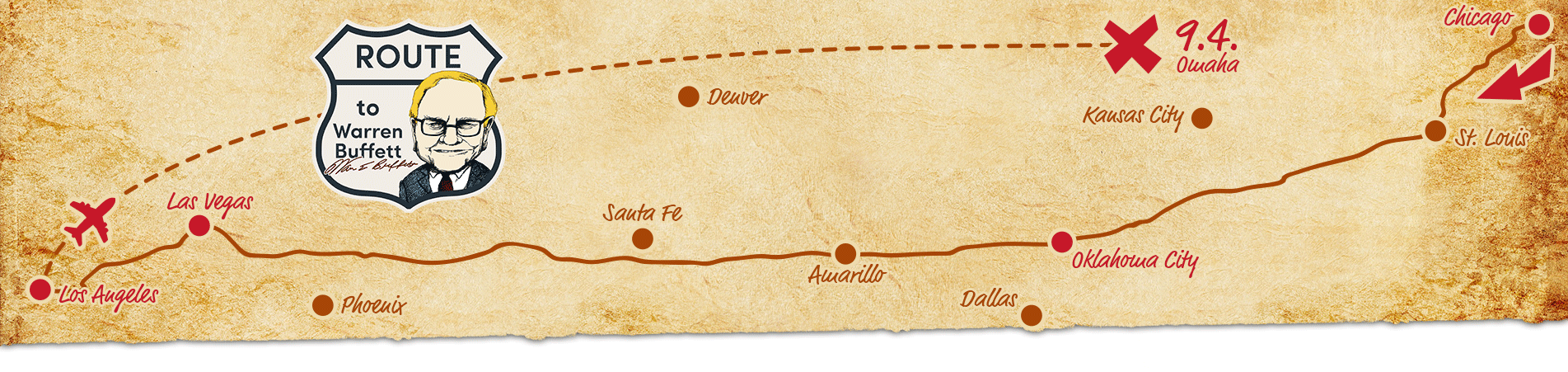 Route to Warren Buffett